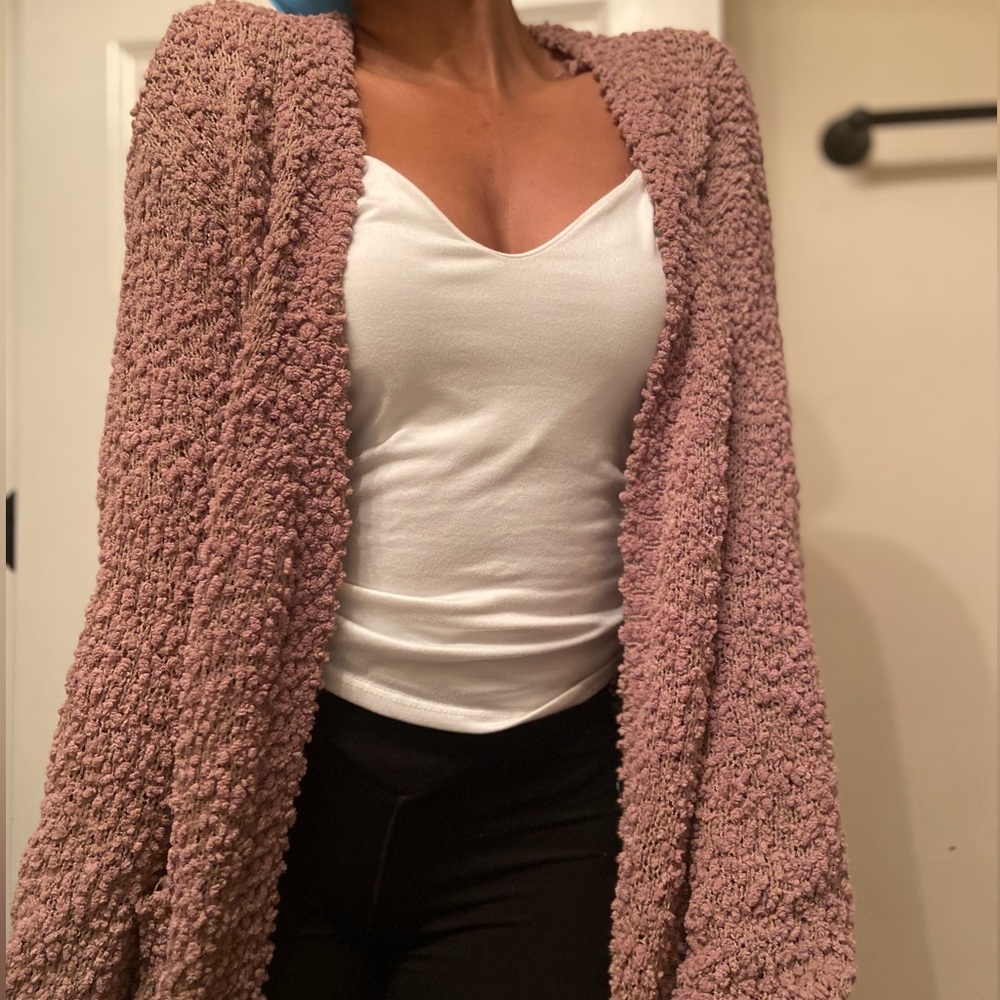Nude Bubble Cardigan